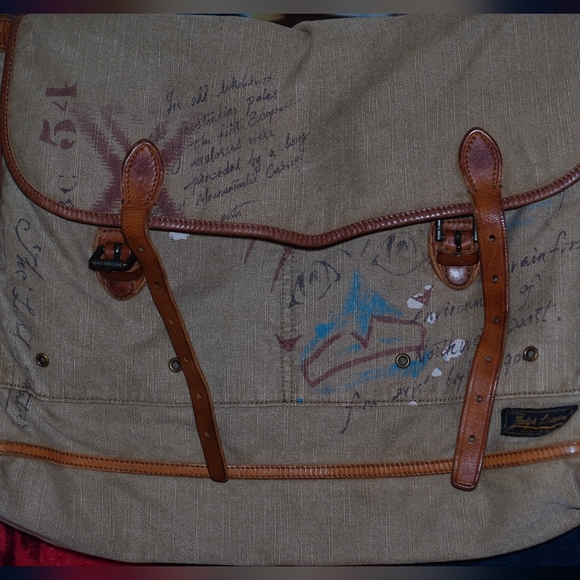 Ralph Lauren Aztech Messenger Bag - Picture 5 of 13